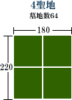 4n / n64 / 220cm*180cm